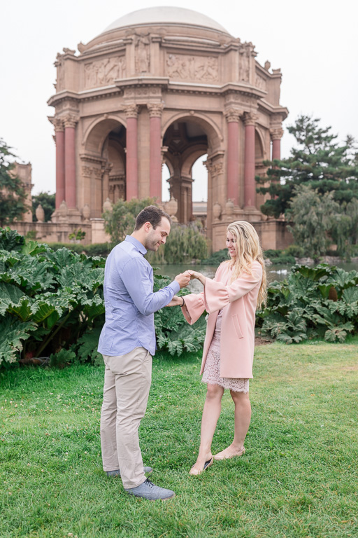 cute proposal moment