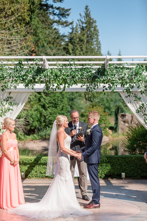 Seattle elegant garden wedding