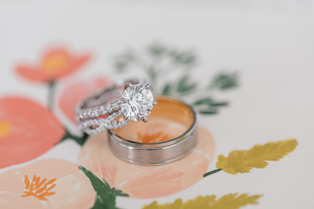 beautiful diamond ring set