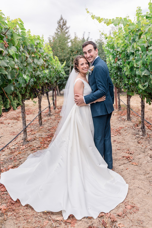 Vine Hill House wedding in the vineyards