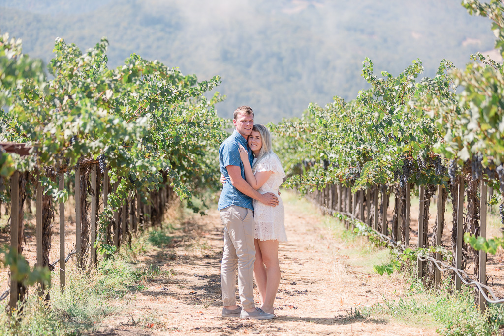 Napa Peju Province Winery is a perfect spot for a surprise proposal