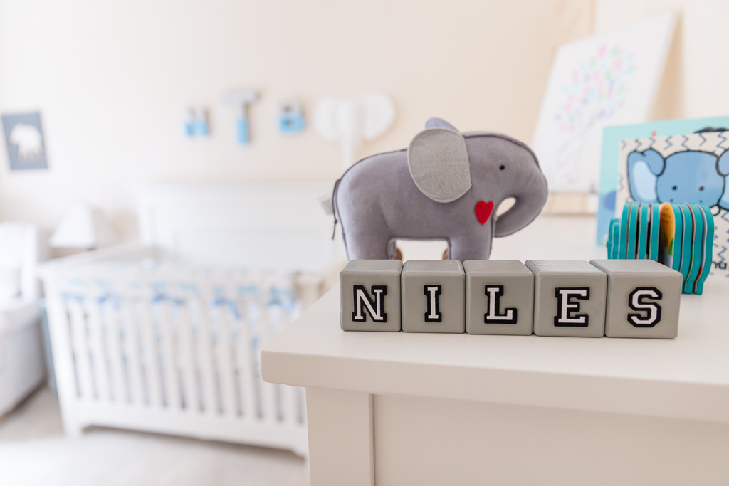 sweet San Francisco baby nursery details and decor