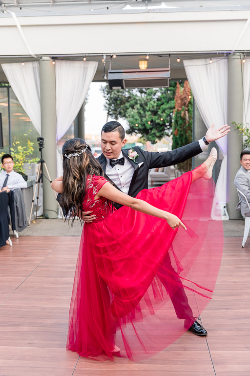 beautifully choreographed first dance