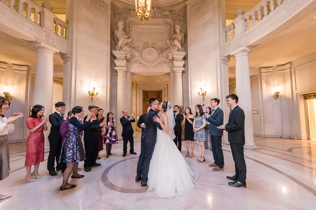 San Francisco City Hall rotunda civil ceremony
