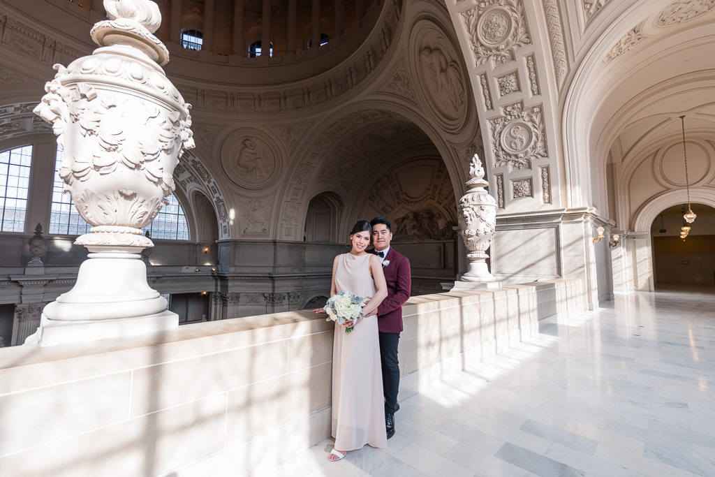 couple got married at San Francisco city hall