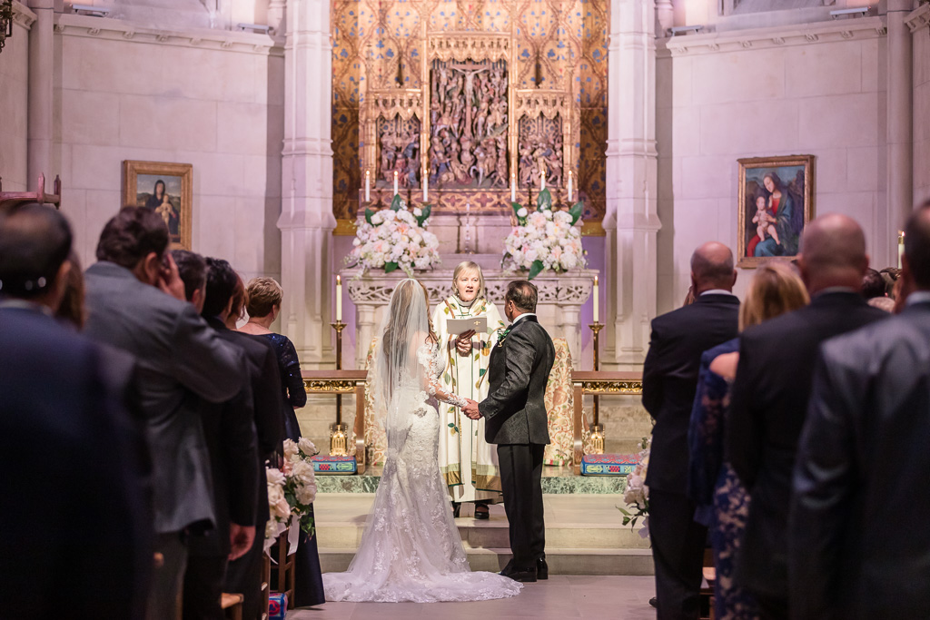 San Francisco church wedding ceremony
