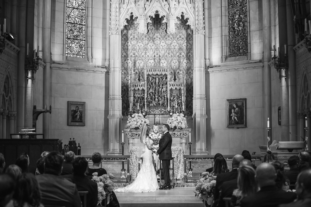 Grace Cathedral wedding ceremony