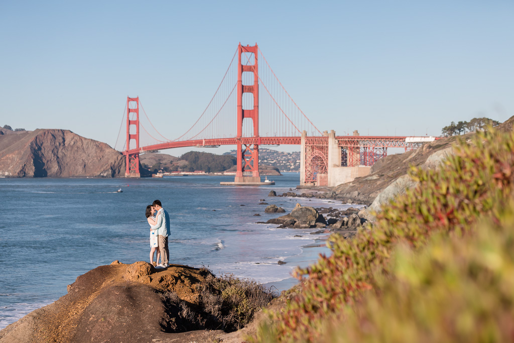 Golden Gate Bridge epic best portrait location