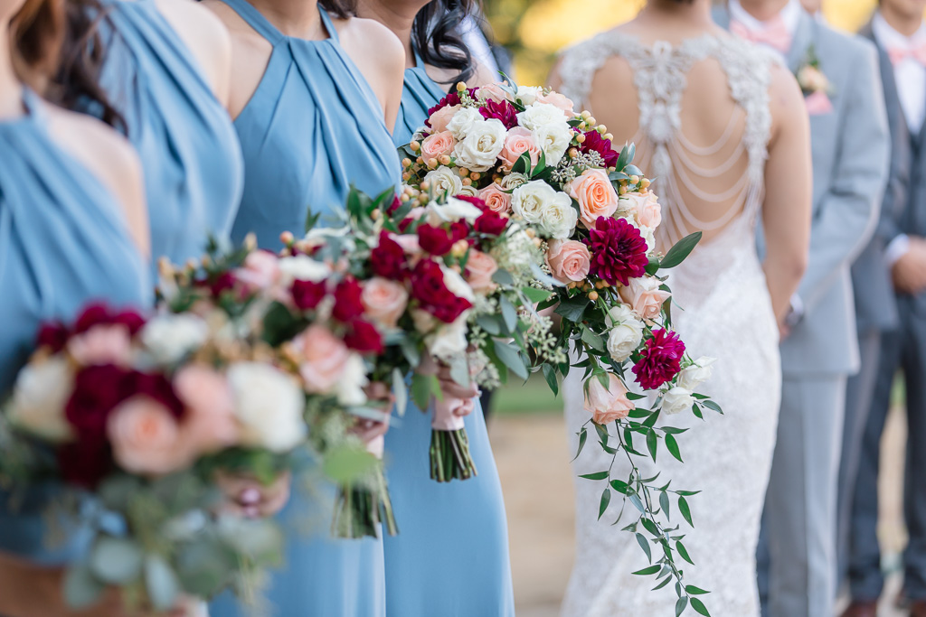 bouquets during this ceremony