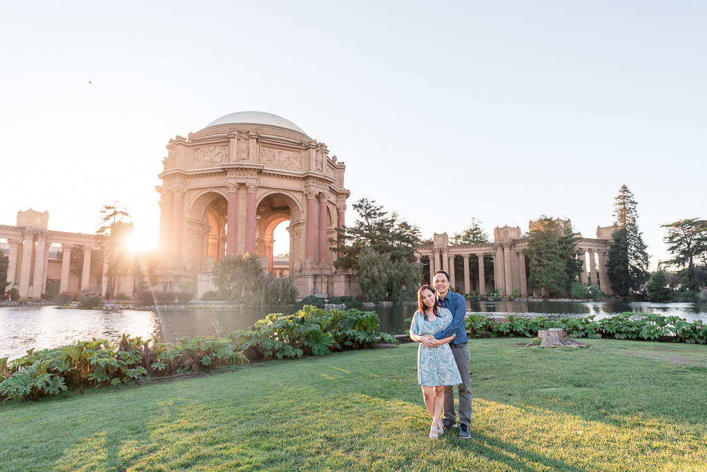 iconic engagement location in San Francisco