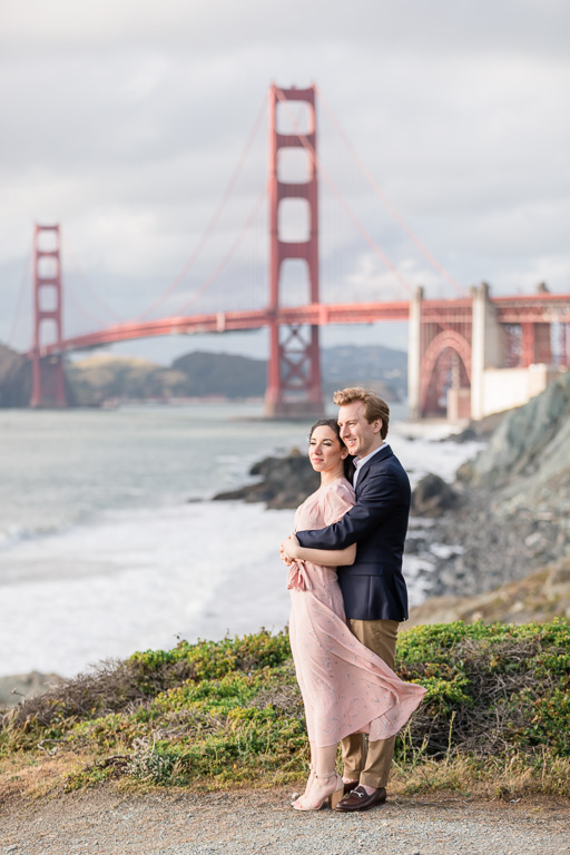 save-the-date photo by Golden Gate Bridge