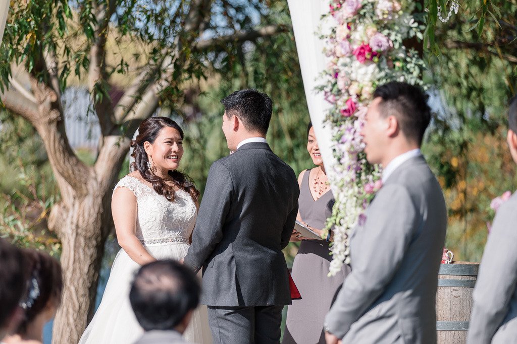 Sunol outdoor wedding ceremony