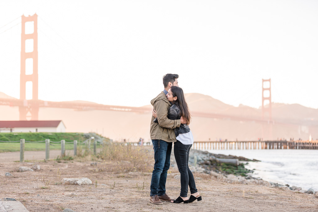 iconic location for San Francisco engagement photos