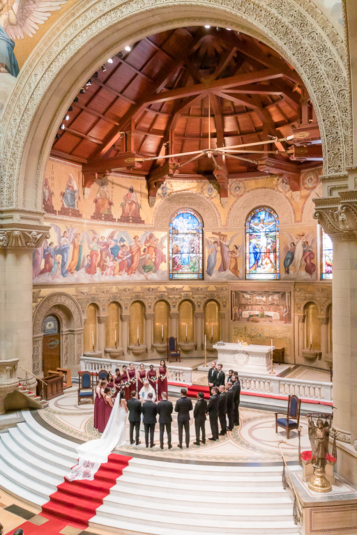 Stanford Memorial Church wedding ceremony