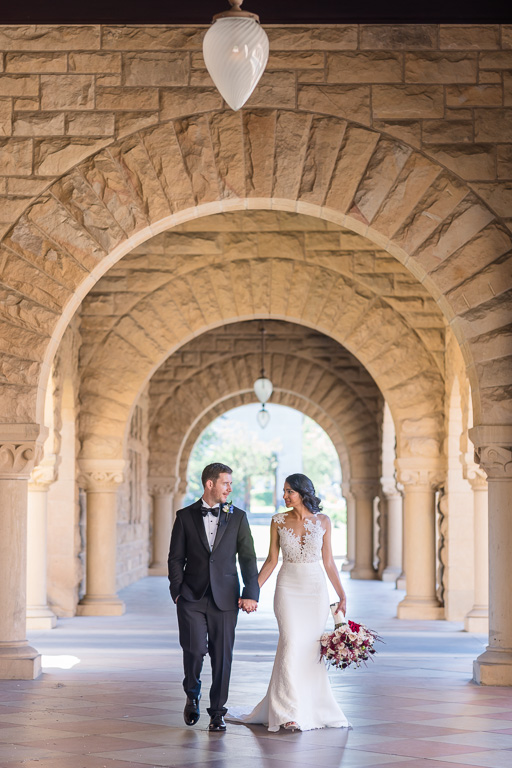 Stanford University wedding photo