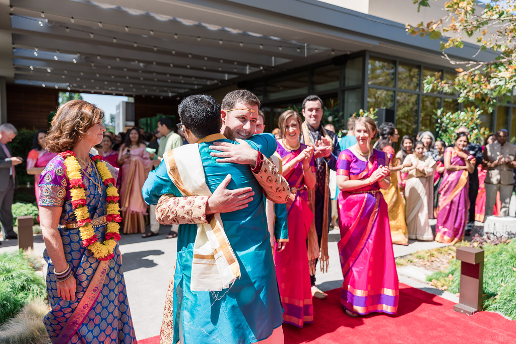 welcoming ceremony after the baraat