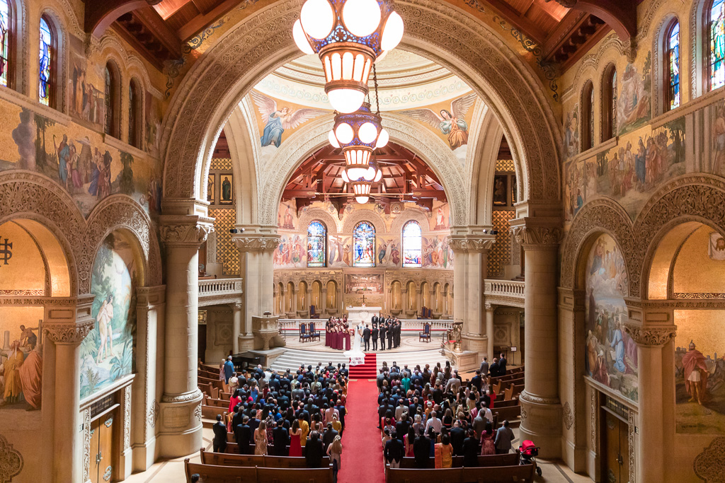 magnificent Stanford Memorial Church for a wedding ceremony