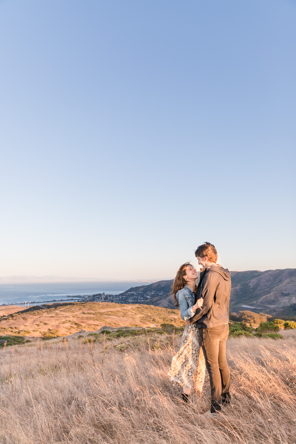 San Francisco mountain surprise engagement proposal