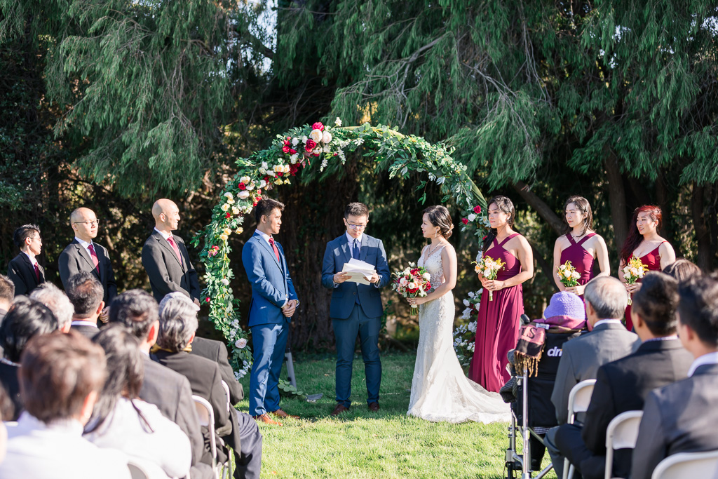 Kohl Mansion wedding ceremony
