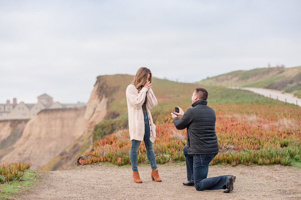 most romantic location for Bay Area surprise proposals