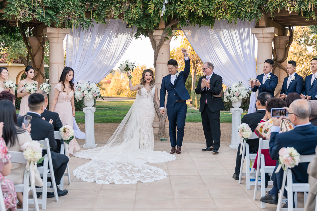 wedding ceremony at The Club at Ruby Hill
