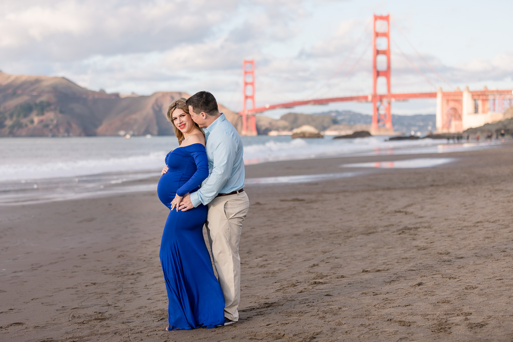 Baker Beach maternity picture