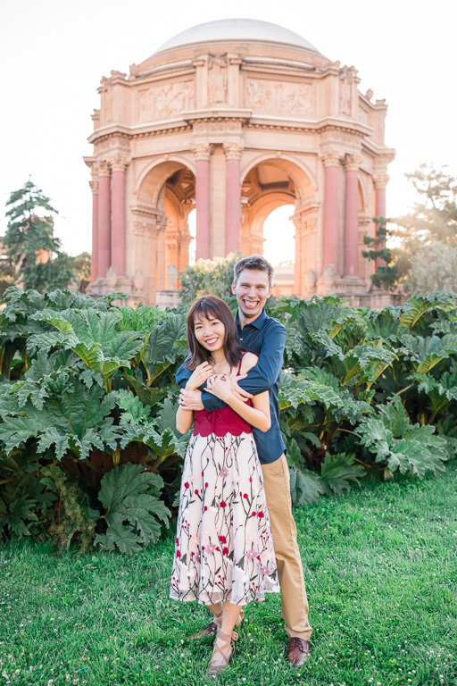 Palace of Fine Arts save the date picture