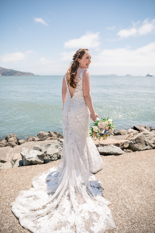 Marin waterfront wedding