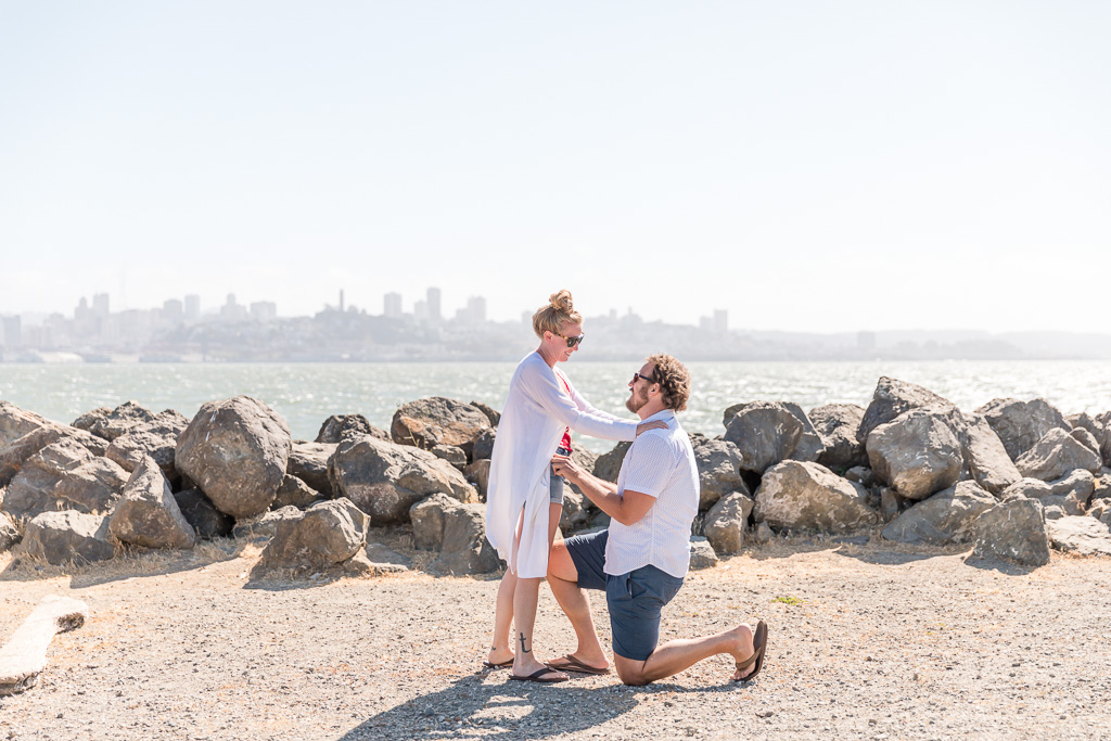 Treasure Island surprise marriage proposal