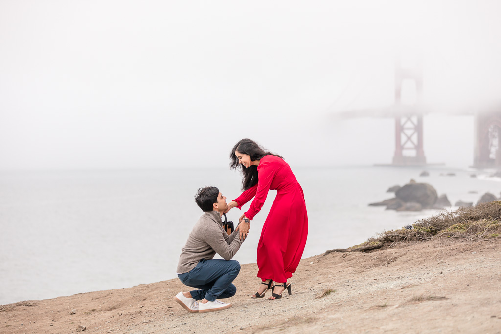 she said yes in San Francisco