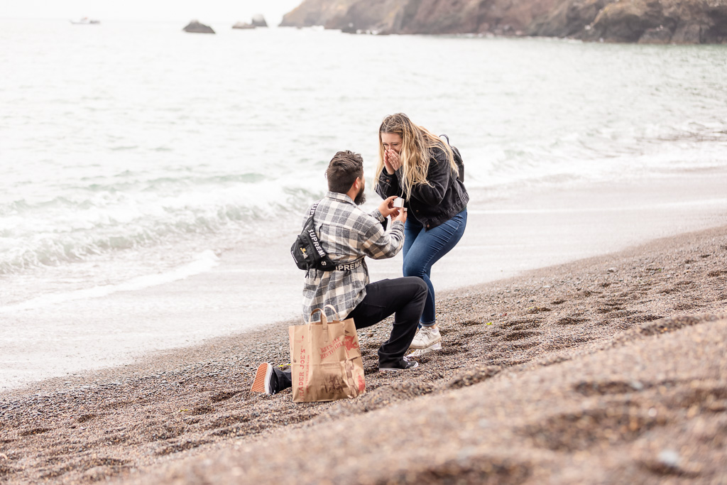 Kirby Cove surprise marriage proposal
