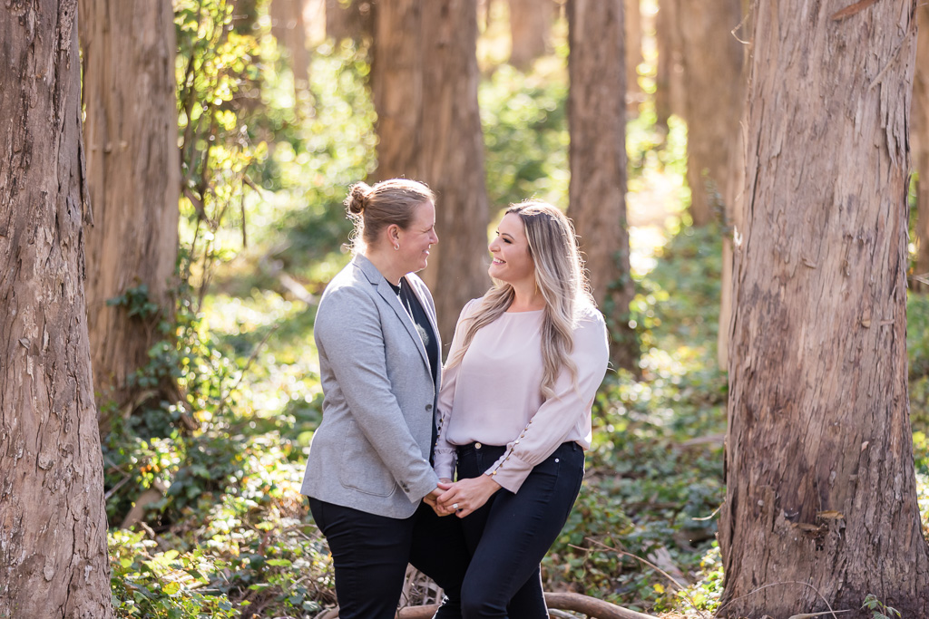 Lovers’ Lane same-sex engagement photos