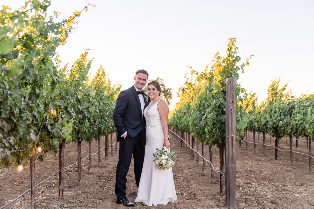 private Napa vineyard wedding photo