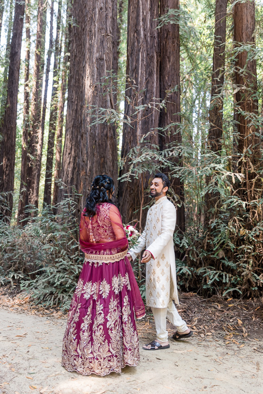 first look in the redwoods at Old Mill Park