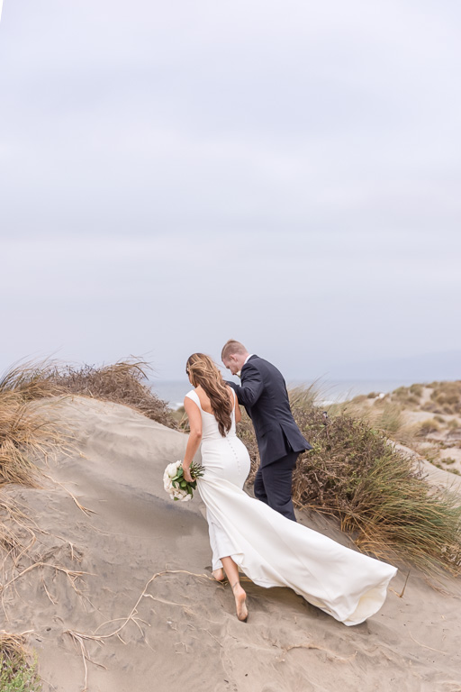 San Francisco Ocean Beach wedding photos