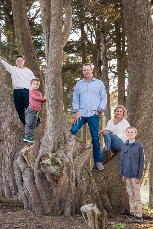 San Francisco Presidio family photos