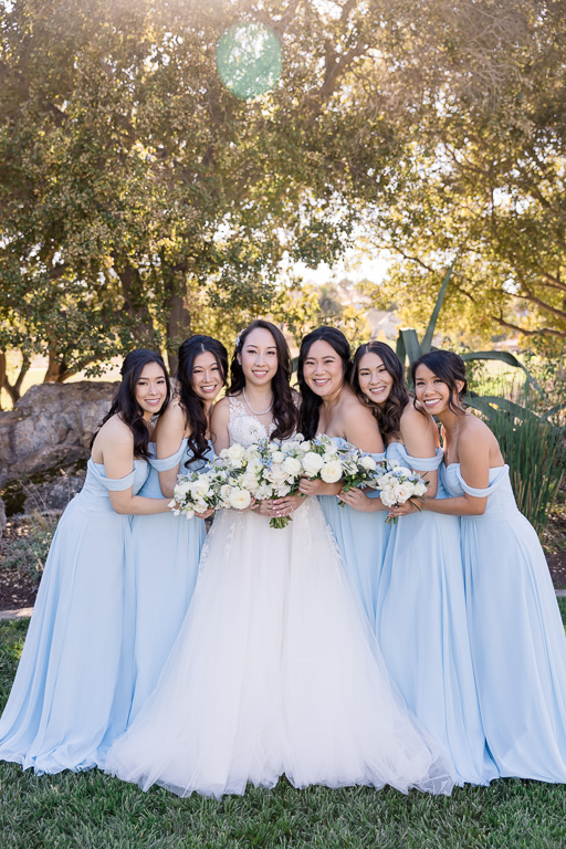 bridesmaids photo at Silver Creek