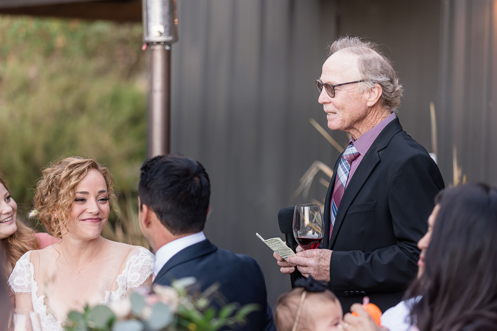 father of the bride welcome speech