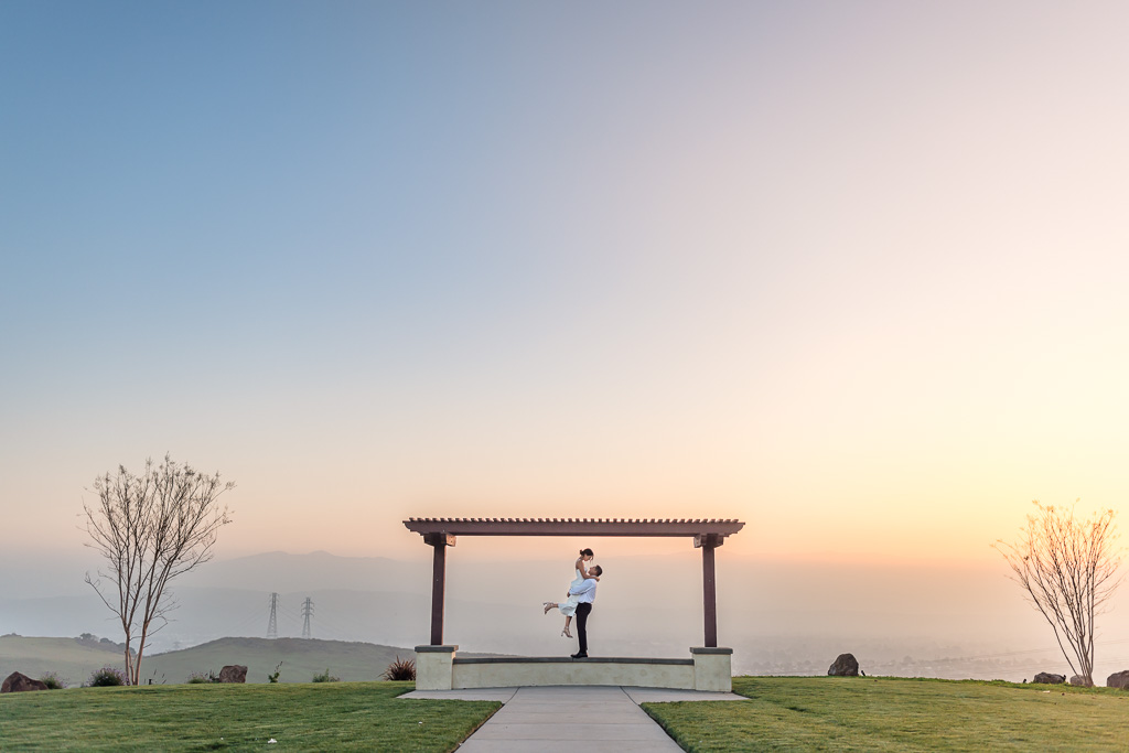 epic sunset photo at The Ranch at Silver Creek by Wedgewood Weddings