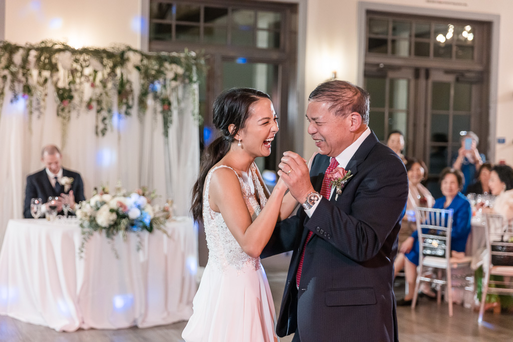 father/daughter dance at Oceano Hotel