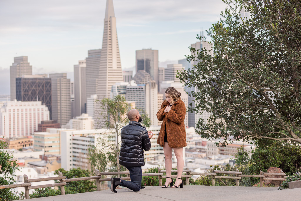 Russian Hill surprise proposal