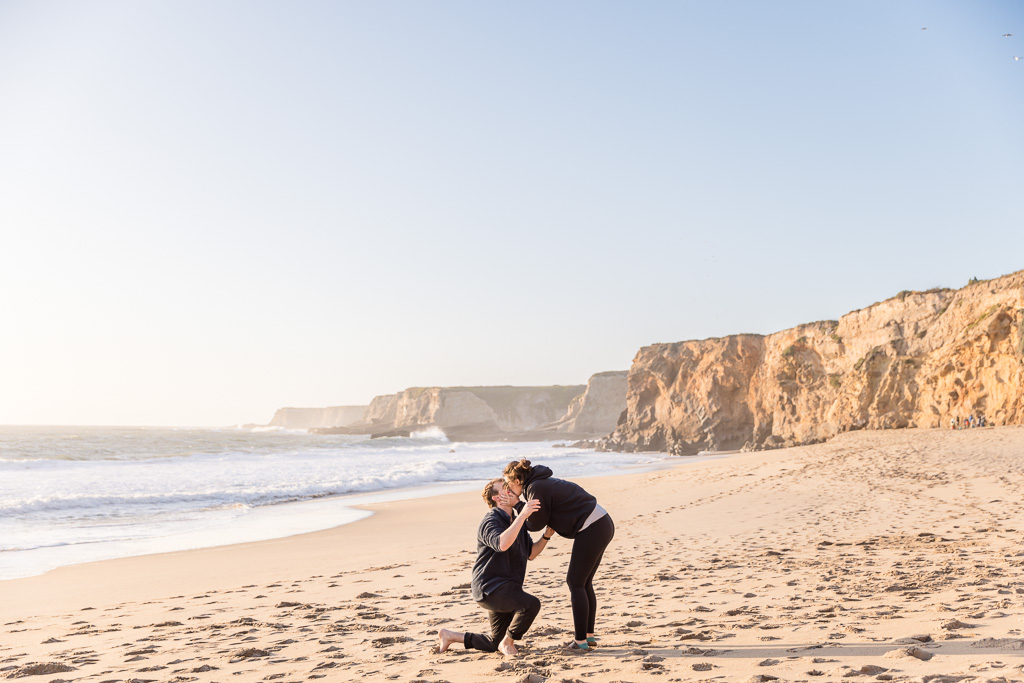 perfect location for a private California surprise proposal by the sea