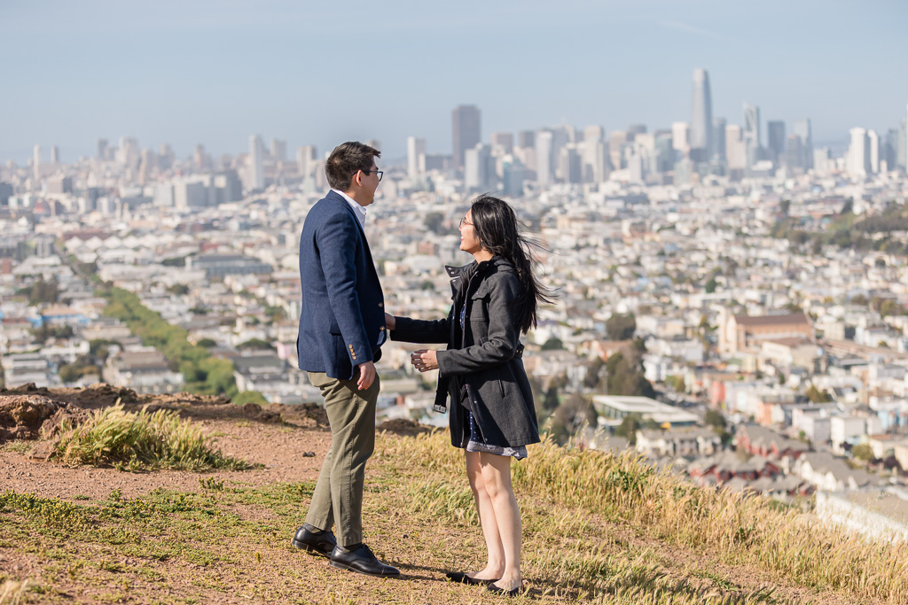 San Francisco hilltop surprise proposal