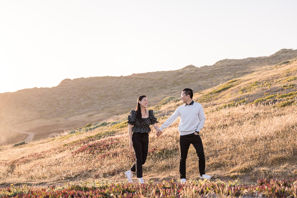 Marin County engagement photos