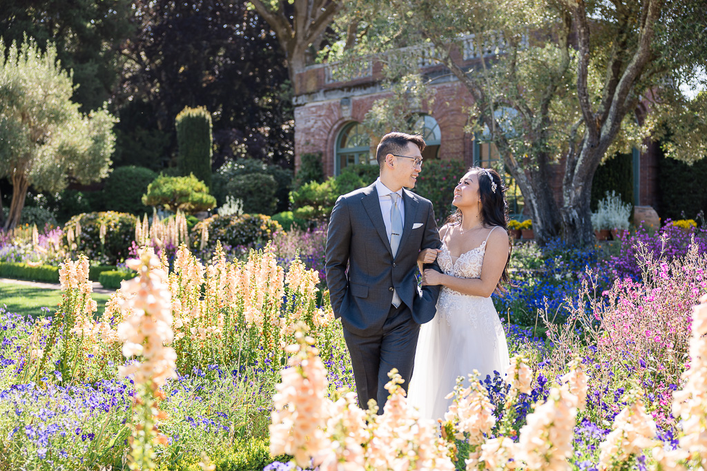 Filoli Historic House & Garden wedding photos
