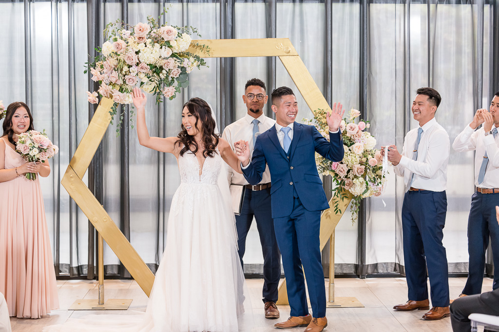 Silicon Valley indoor wedding ceremony