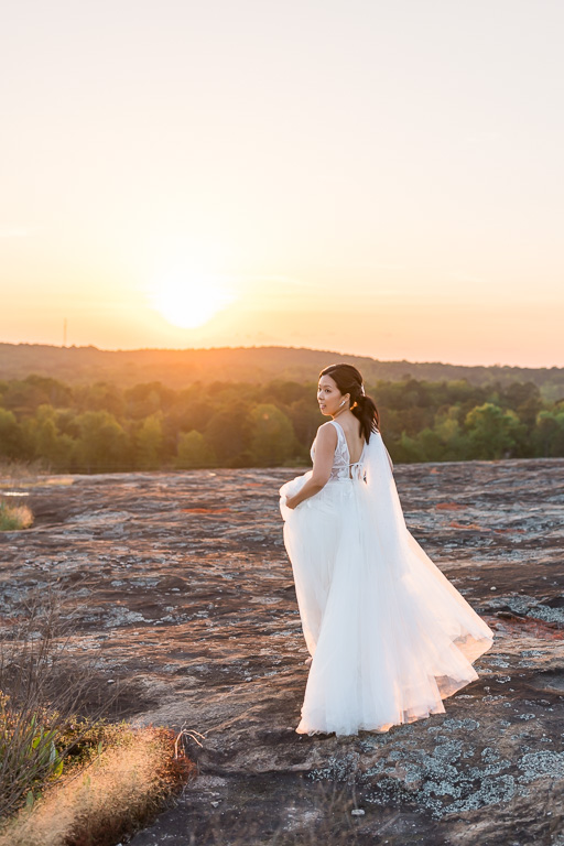 sunset bride