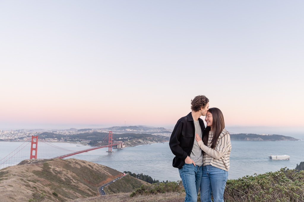 Marin Headlands overlooking Golden Gate Bridge