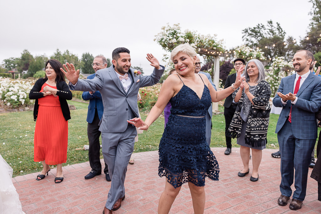 open dancing at wedding