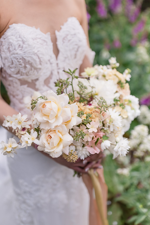 bride's wedding bouquet by Puck's Garden